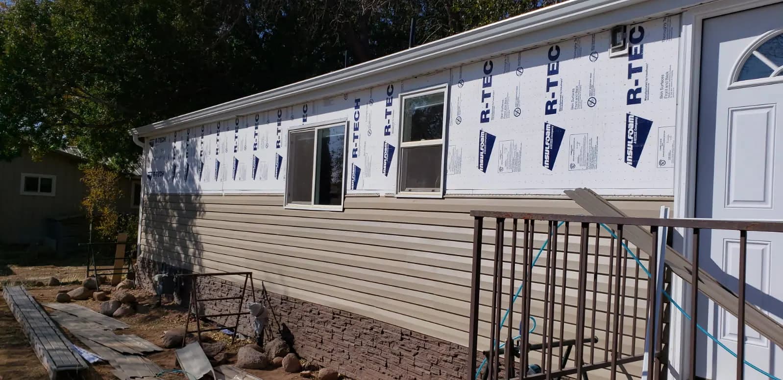 Siding, soffit and fascia work by Michael's Home Improvements in Southern Utah